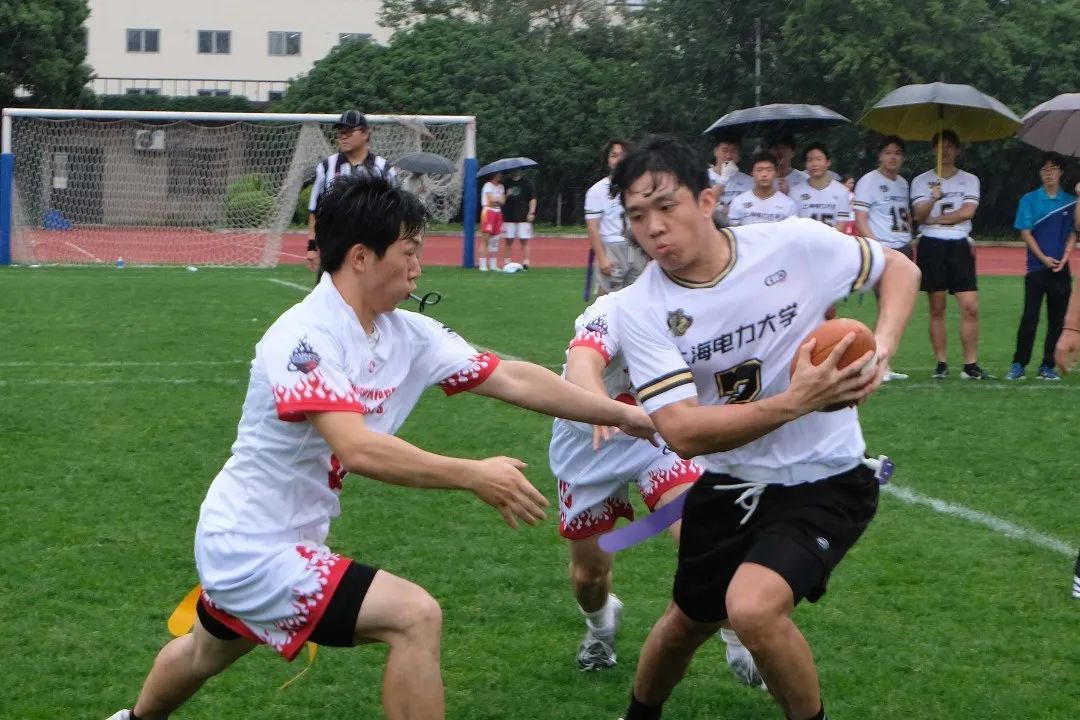 上海高校腰旗橄榄球赛燃动杨浦！这所高校包揽男女双冠(图2)