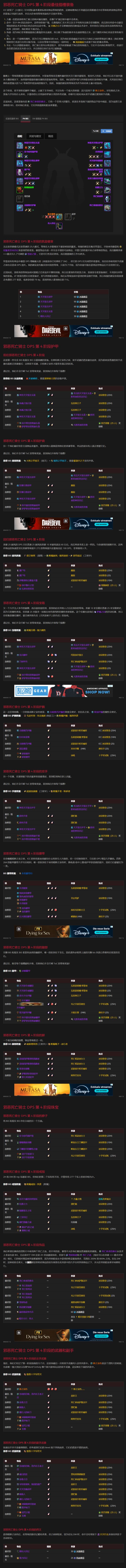 邪DK毕业装 BIS装备魔兽世界ICC P4阶段毕业装(图1)