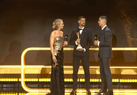 连续三年获奖！米兰体育揭晓C罗荣膺2025环足奖年度最佳中东球员(图1)