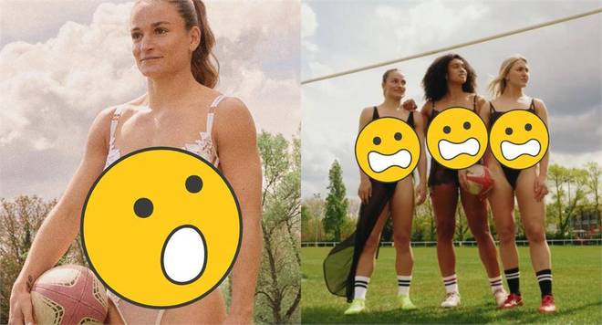 英国3名奥运女选手穿超性感内衣宣传力量美尺度过大被网友骂爆(图1)