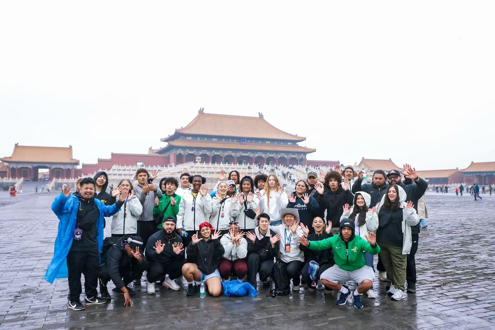 美国青年乒乓球爱好者：来到这里我圆梦了(图1)