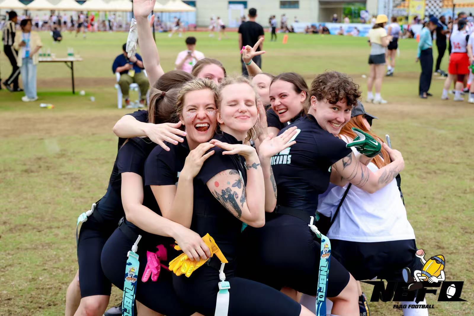 以“体”为媒促进国际交流！雪窦山·2025宁波腰旗橄榄球公开赛在宁波奉化顺利落幕(图5)